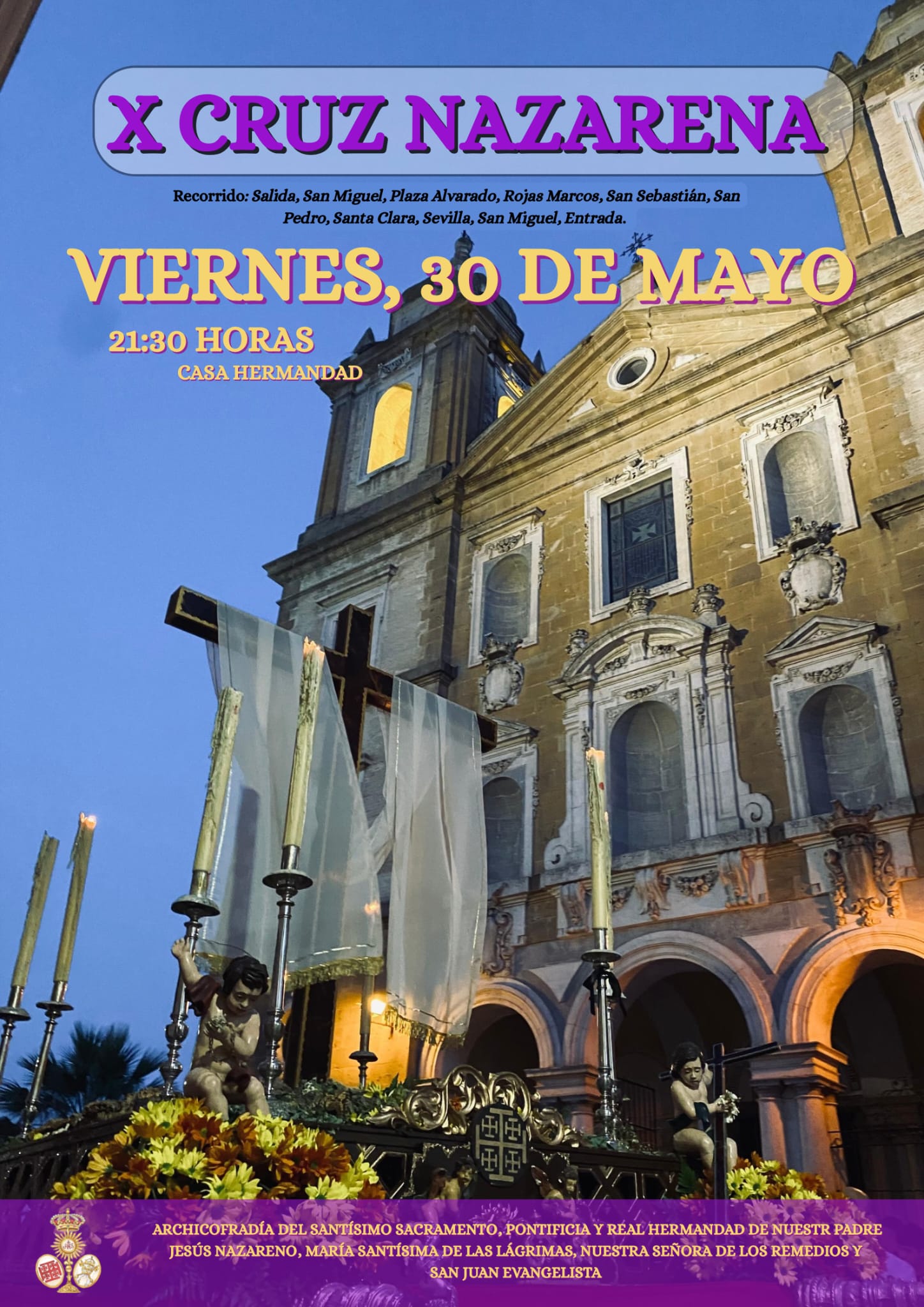 Cruz de Mayo Nazareno 2025