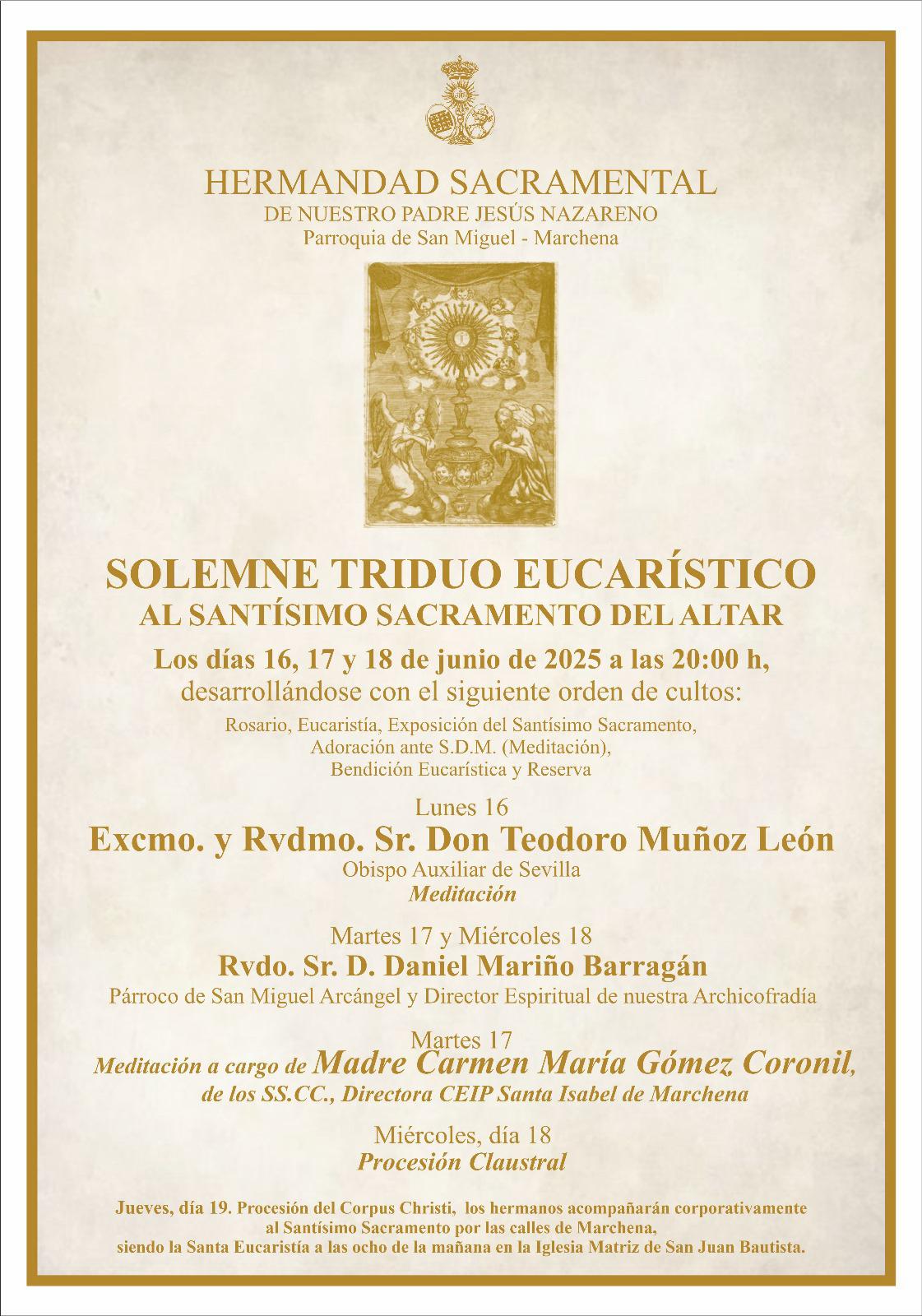 Triduo Santísimo