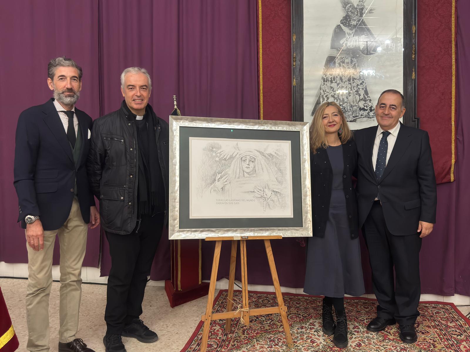 Ofrenda pictórica Mª Stma. de las Lágrimas