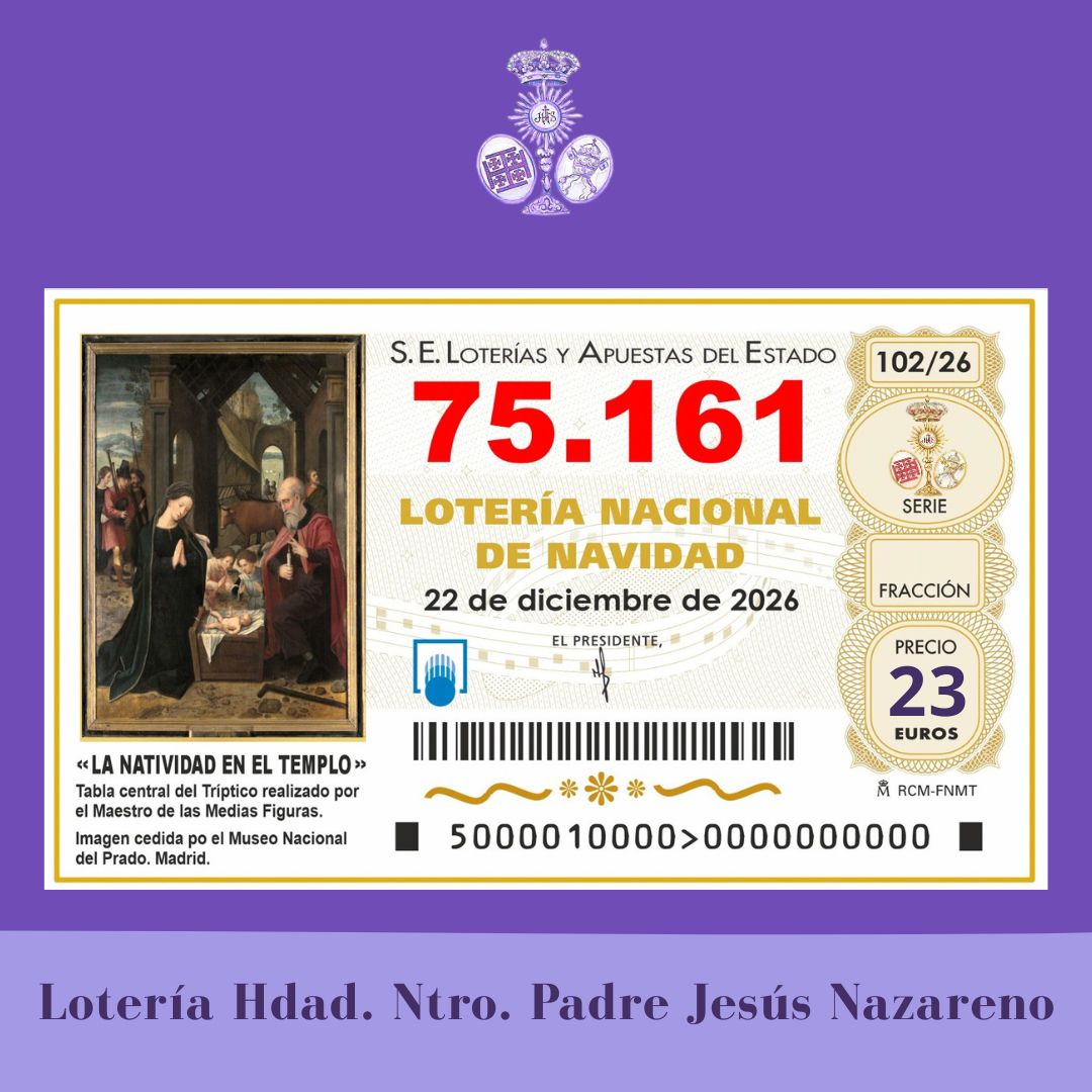 Lotería de Navidad de Ntro. Padre Jesús Nazareno